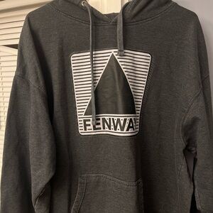 Fenway Hoodie Mens 2XL black pullover Sweatshirt Retro Citgo Triangle Fenway